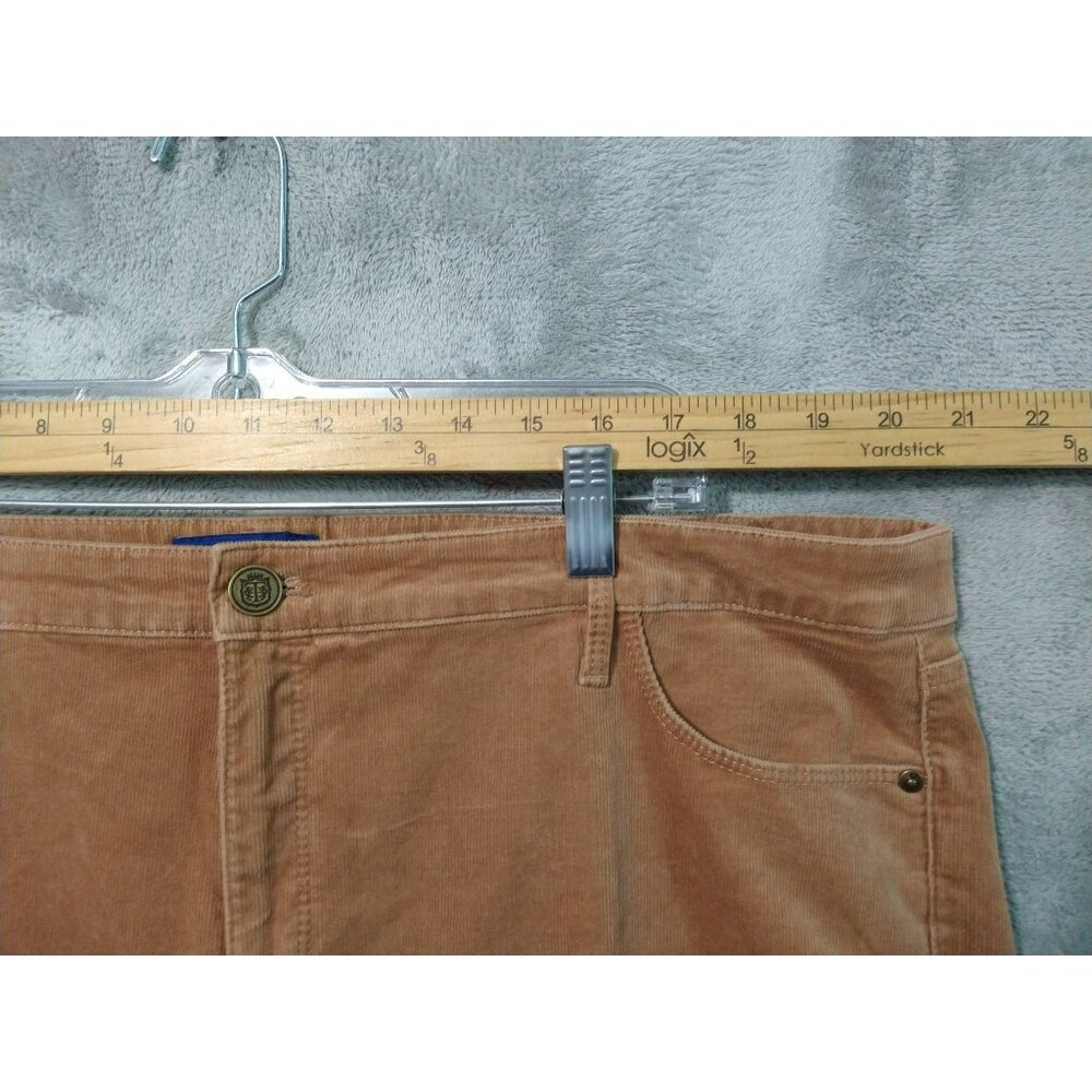 Women's Tan Corduroy Pants By Talbots - Picture 3 of 9
